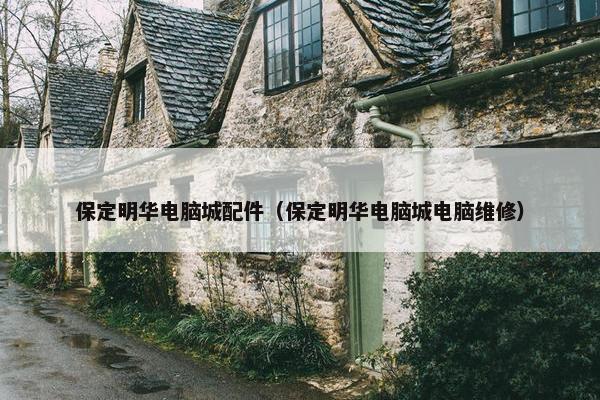 保定明华电脑城配件（保定明华电脑城电脑维修）
