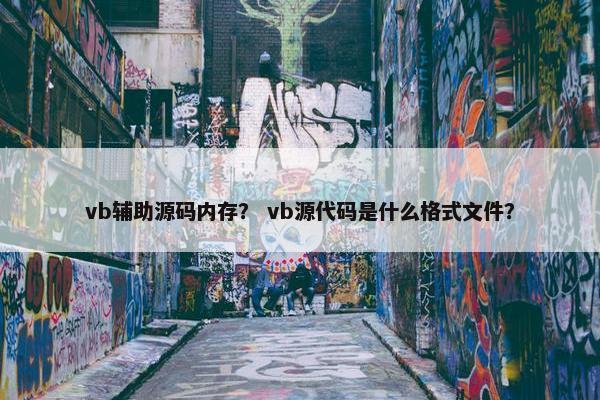 vb辅助源码内存？ vb源代码是什么格式文件？