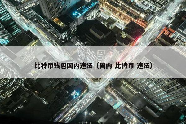 比特币钱包国内违法（国内 比特币 违法）