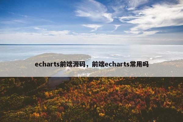 echarts前端源码，前端echarts常用吗