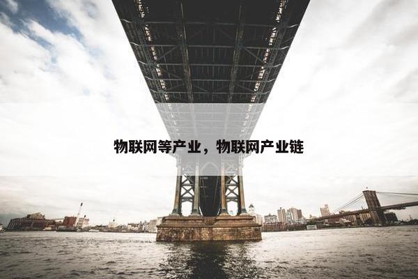 物联网等产业，物联网产业链
