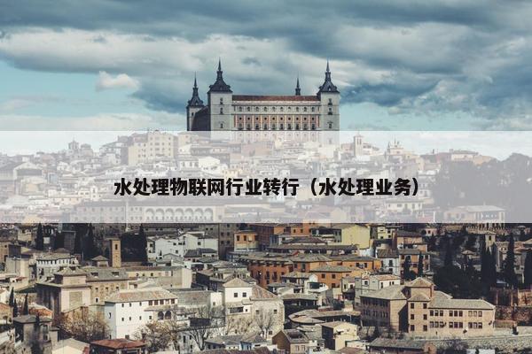 水处理物联网行业转行（水处理业务）