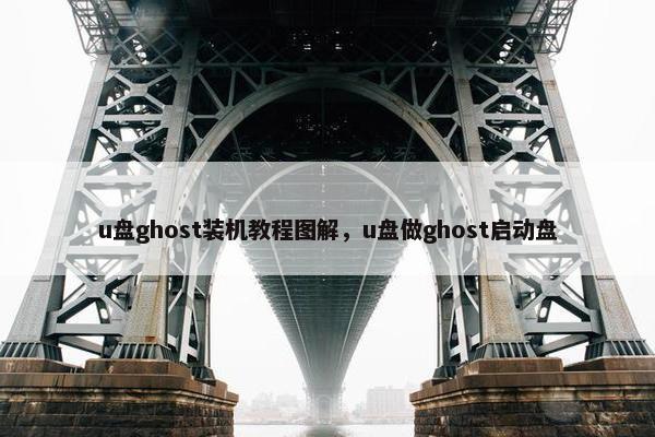 u盘ghost装机教程图解，u盘做ghost启动盘