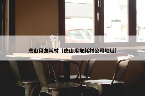 唐山用友耗材（唐山用友耗材公司地址）
