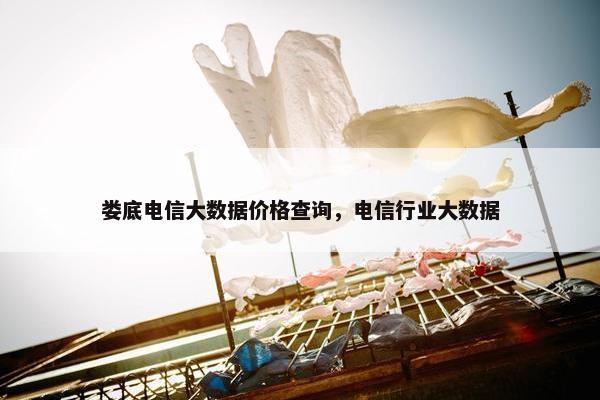 娄底电信大数据价格查询，电信行业大数据