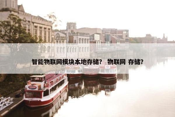 智能物联网模块本地存储？ 物联网 存储？