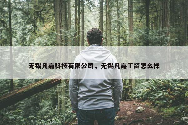 无锡凡嘉科技有限公司，无锡凡嘉工资怎么样