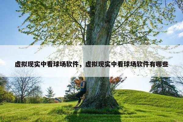 虚拟现实中看球场软件，虚拟现实中看球场软件有哪些