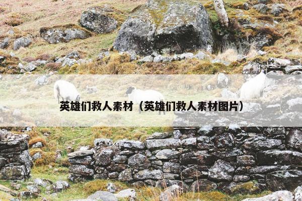 英雄们救人素材（英雄们救人素材图片）