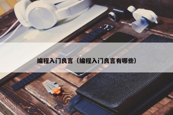 编程入门良言（编程入门良言有哪些）