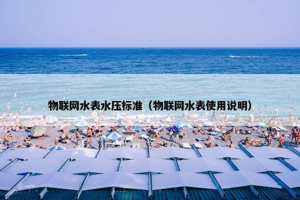 物联网水表水压标准（物联网水表使用说明）