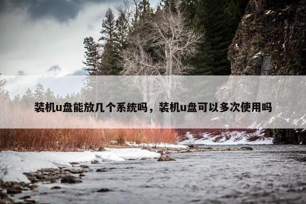 装机u盘能放几个系统吗，装机u盘可以多次使用吗