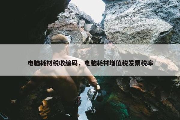 电脑耗材税收编码，电脑耗材增值税发票税率