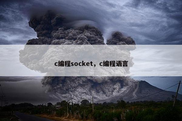 c编程socket，c编程语言