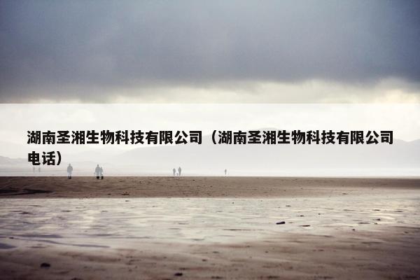 湖南圣湘生物科技有限公司（湖南圣湘生物科技有限公司电话）