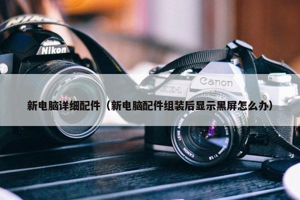 新电脑详细配件（新电脑配件组装后显示黑屏怎么办）