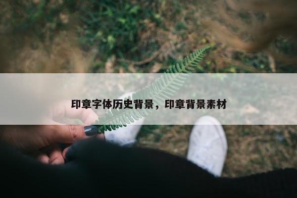 印章字体历史背景，印章背景素材