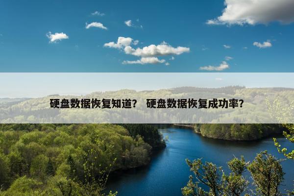 硬盘数据恢复知道？ 硬盘数据恢复成功率？