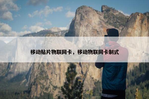 移动贴片物联网卡，移动物联网卡制式