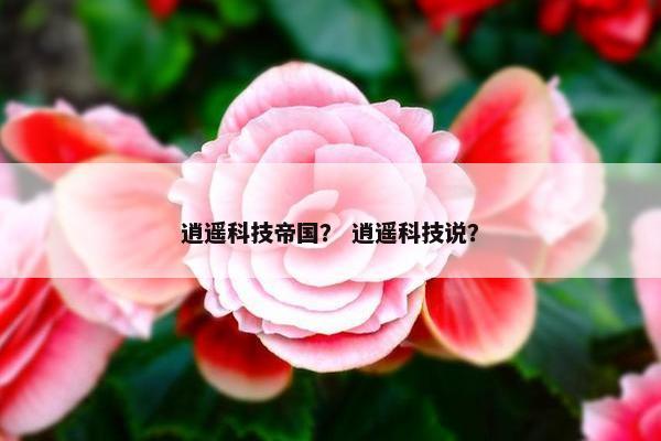 逍遥科技帝国？ 逍遥科技说？