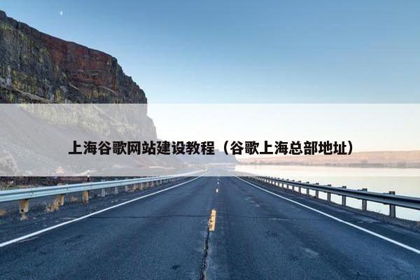 上海谷歌网站建设教程（谷歌上海总部地址）
