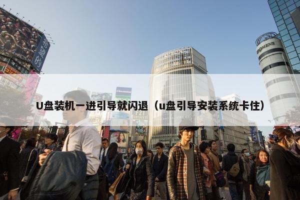 U盘装机一进引导就闪退（u盘引导安装系统卡住）