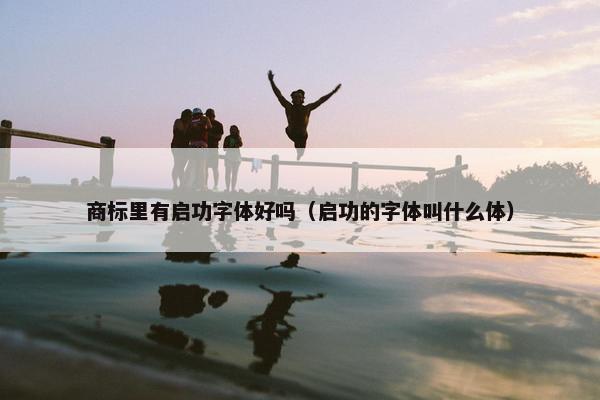商标里有启功字体好吗（启功的字体叫什么体）