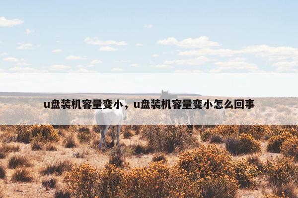 u盘装机容量变小，u盘装机容量变小怎么回事