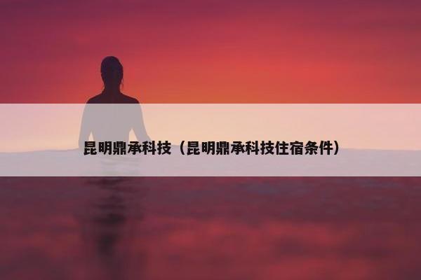 昆明鼎承科技（昆明鼎承科技住宿条件）