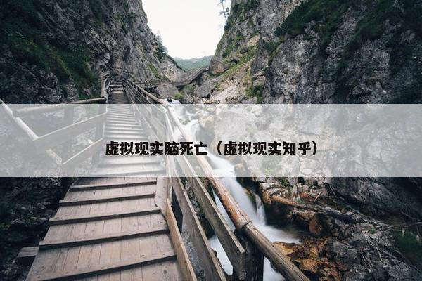 虚拟现实脑死亡（虚拟现实知乎）