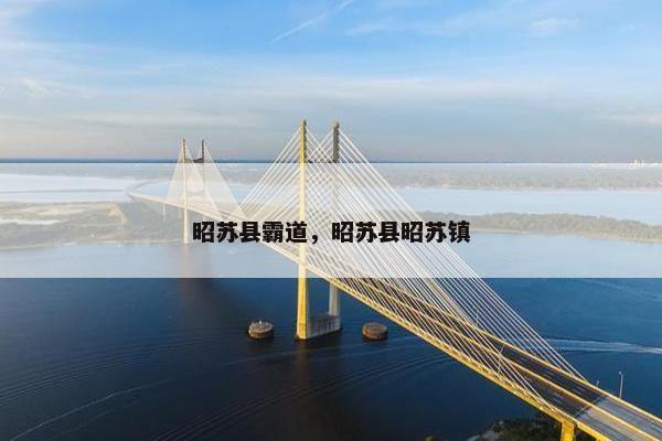 昭苏县霸道，昭苏县昭苏镇