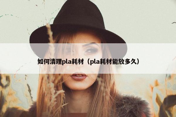 如何清理pla耗材（pla耗材能放多久）