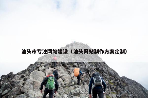 汕头市专注网站建设（汕头网站制作方案定制）