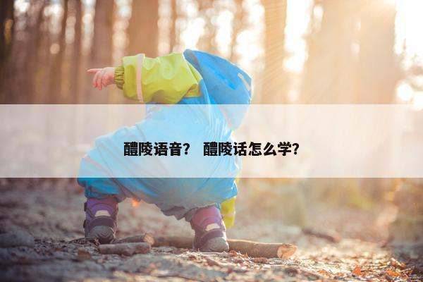 醴陵语音？ 醴陵话怎么学？