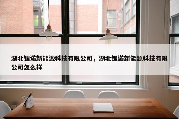 湖北锂诺新能源科技有限公司，湖北锂诺新能源科技有限公司怎么样