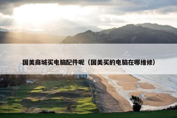 国美商城买电脑配件呢（国美买的电脑在哪维修）