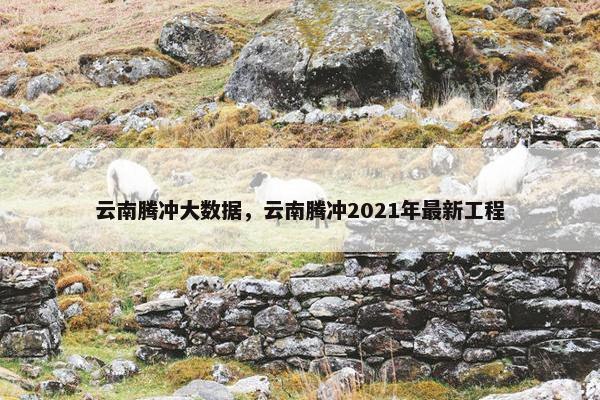 云南腾冲大数据，云南腾冲2021年最新工程
