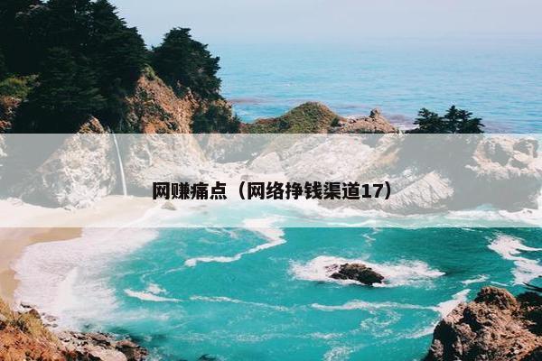 网赚痛点（网络挣钱渠道17）