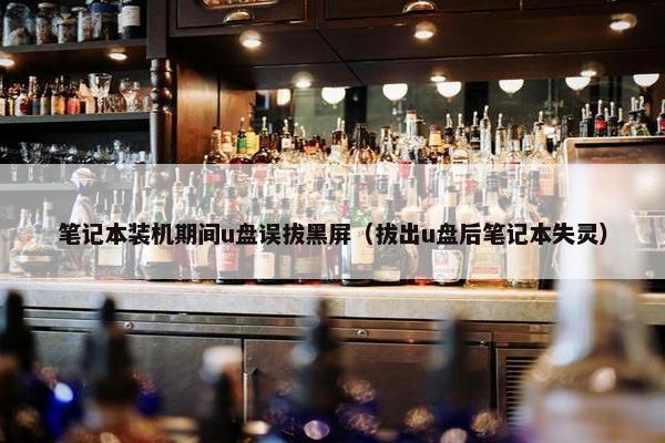 笔记本装机期间u盘误拔黑屏（拔出u盘后笔记本失灵）