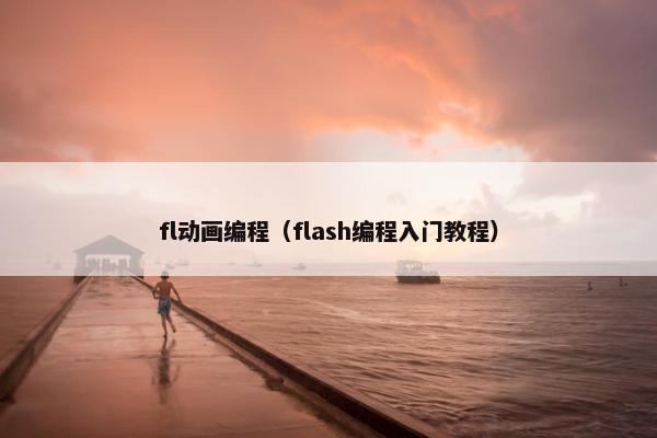 fl动画编程（flash编程入门教程）