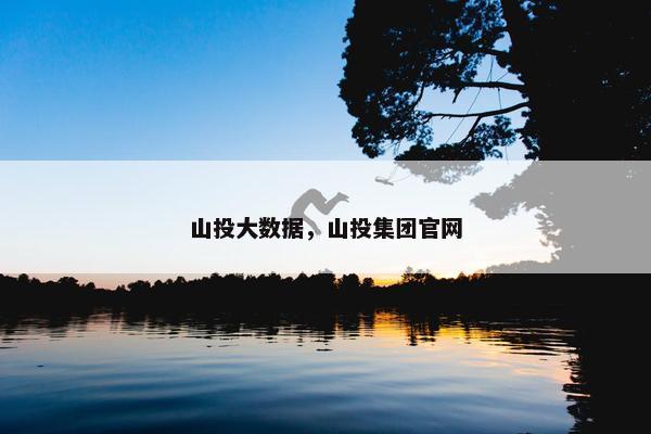 山投大数据，山投集团官网