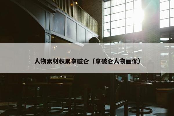 人物素材积累拿破仑（拿破仑人物画像）