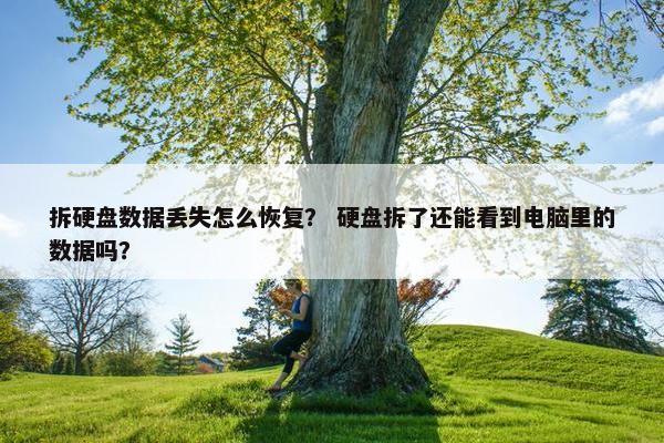 拆硬盘数据丢失怎么恢复？ 硬盘拆了还能看到电脑里的数据吗？