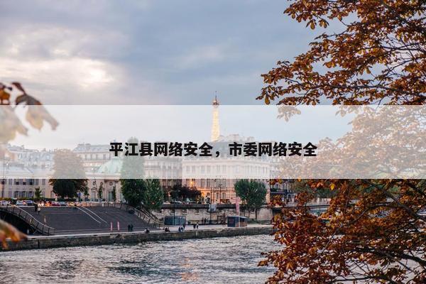 平江县网络安全，市委网络安全