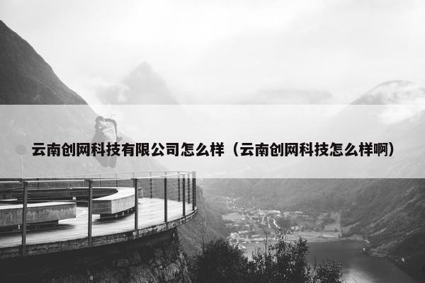 云南创网科技有限公司怎么样（云南创网科技怎么样啊）
