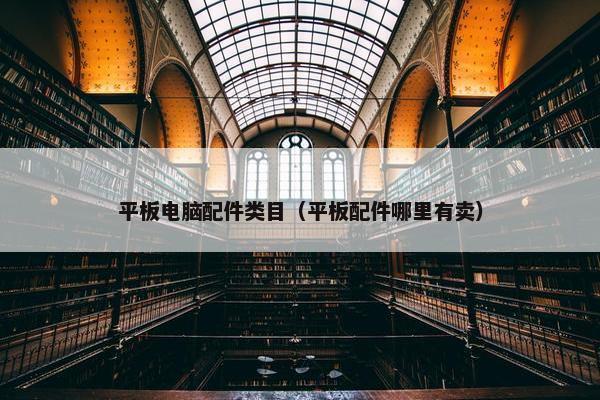 平板电脑配件类目（平板配件哪里有卖）