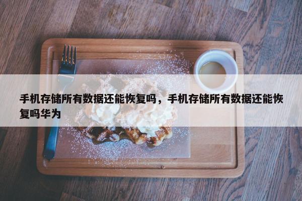 手机存储所有数据还能恢复吗，手机存储所有数据还能恢复吗华为