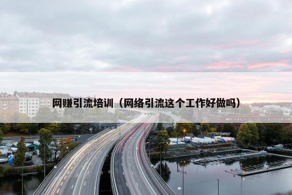 网赚引流培训（网络引流这个工作好做吗）