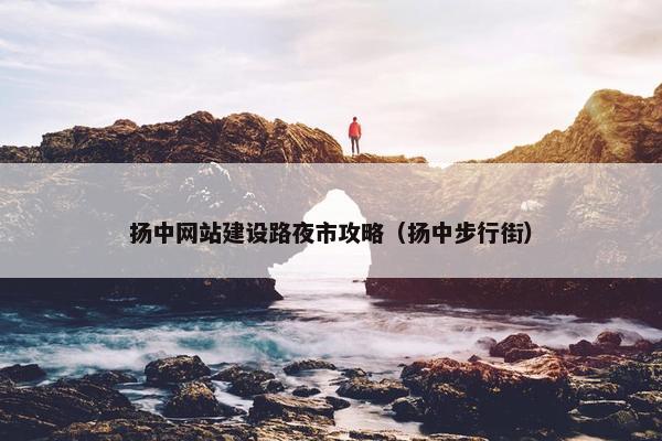 扬中网站建设路夜市攻略（扬中步行街）