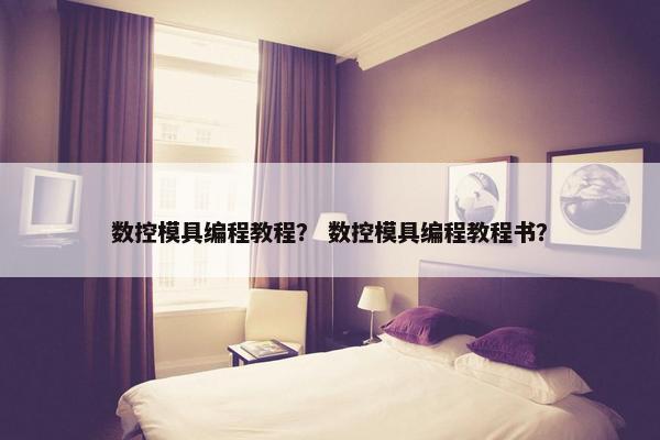 数控模具编程教程？ 数控模具编程教程书？